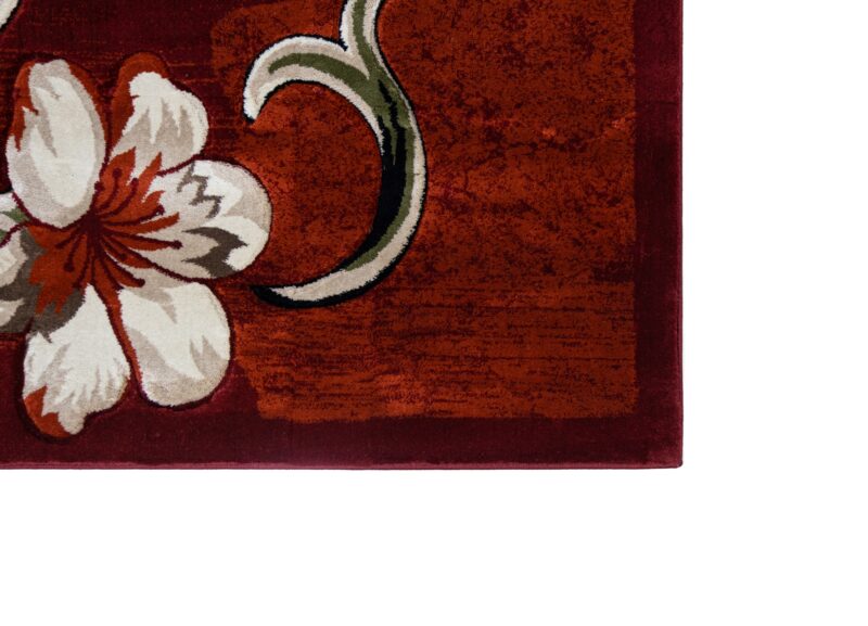 Moderno Abstract Area Rug - Red - Image 7