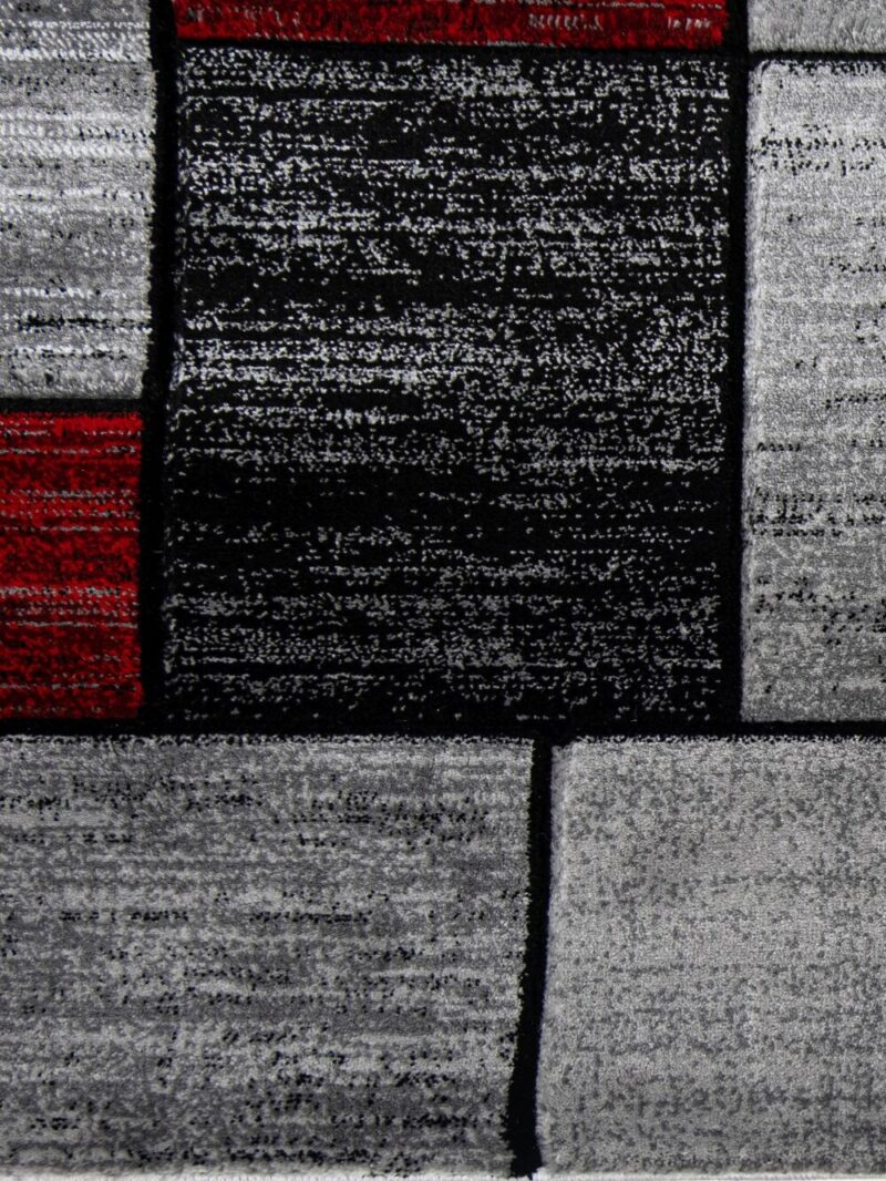 Moderno Abstract Area Rug - Grey - Image 3