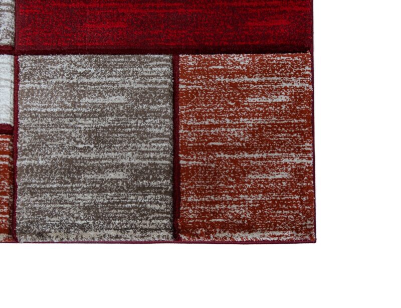 Moderno Abstract Area Rug - Red - Image 3