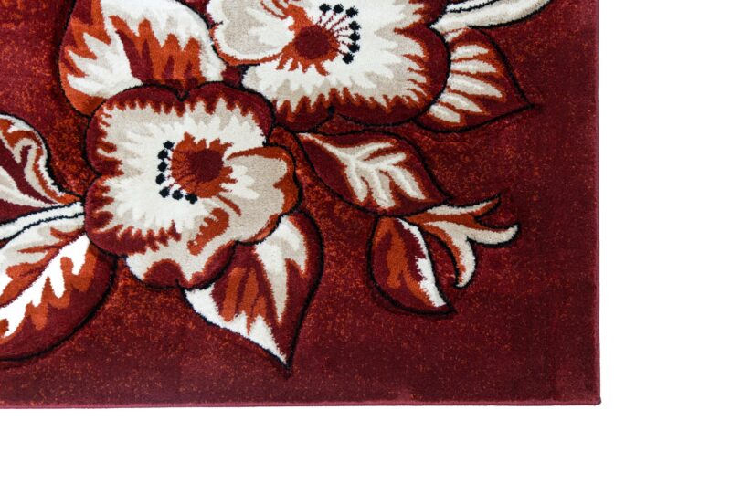 Moderno Abstract Area Rug - Cherry - Image 3