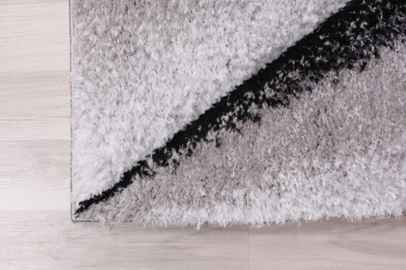 Printed Prime Shag Fluffy Area Rug - Gray - Image 8