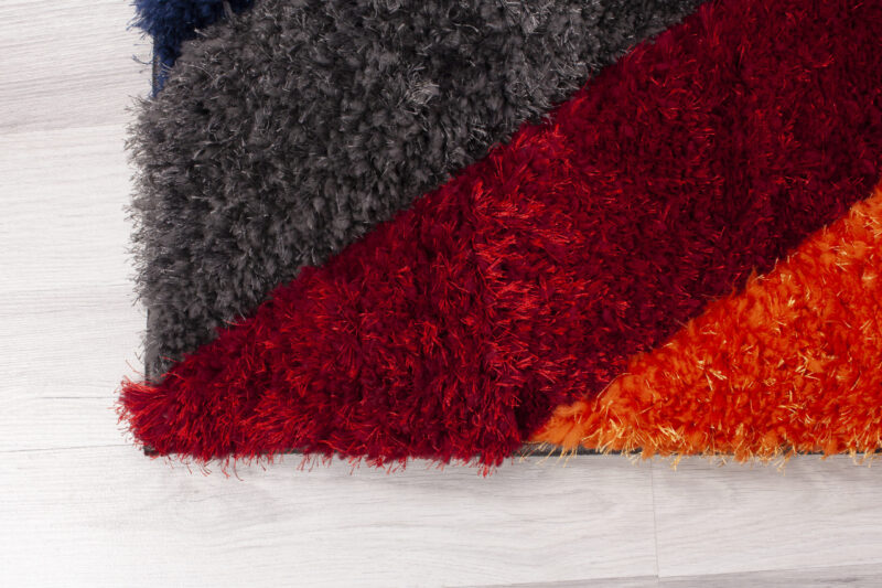 Printed Prime Shag Fluffy Area Rug - Rainbow - Image 5