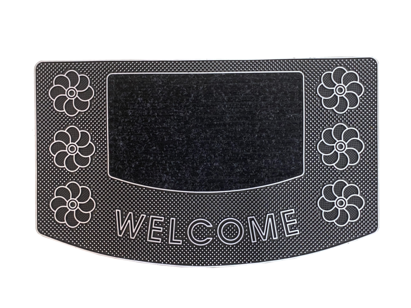 YassRug OuterBridge Welcome Door Mat - Violet Silver - Image 2