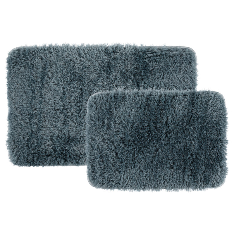 YassRug 2 Piece High Elegance Bath Mat Set - Teal - Image 2