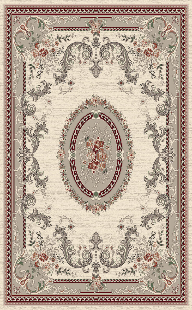 Yass Rug Traditions Collection Indoor Area Rug - Cream